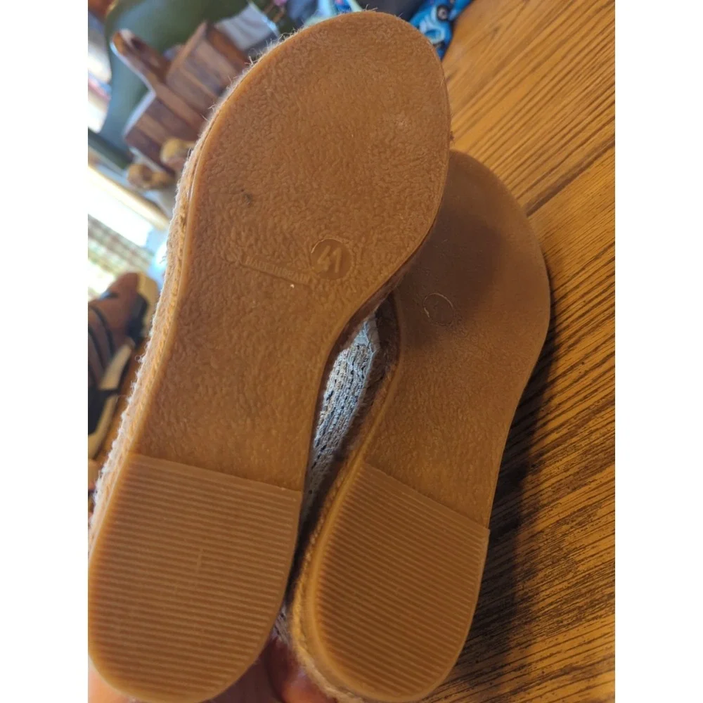 La Manuel Alpargata‎ Size 41 Fits US 8.5 Espadrille Slip On Fabric Casual Spain